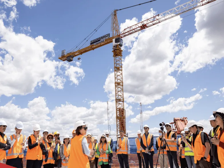 Megaward's Exclusive Project - Château's Topping Out Ceremony.