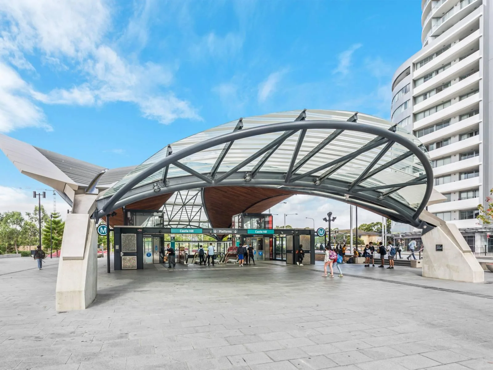 Castle Hill Metro Station